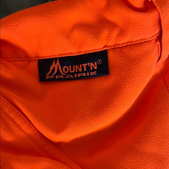 Mount'n Prairie Blaze Orange Double Zippered Legs Insulated Pants - Size Medium - Picture 3 of 16